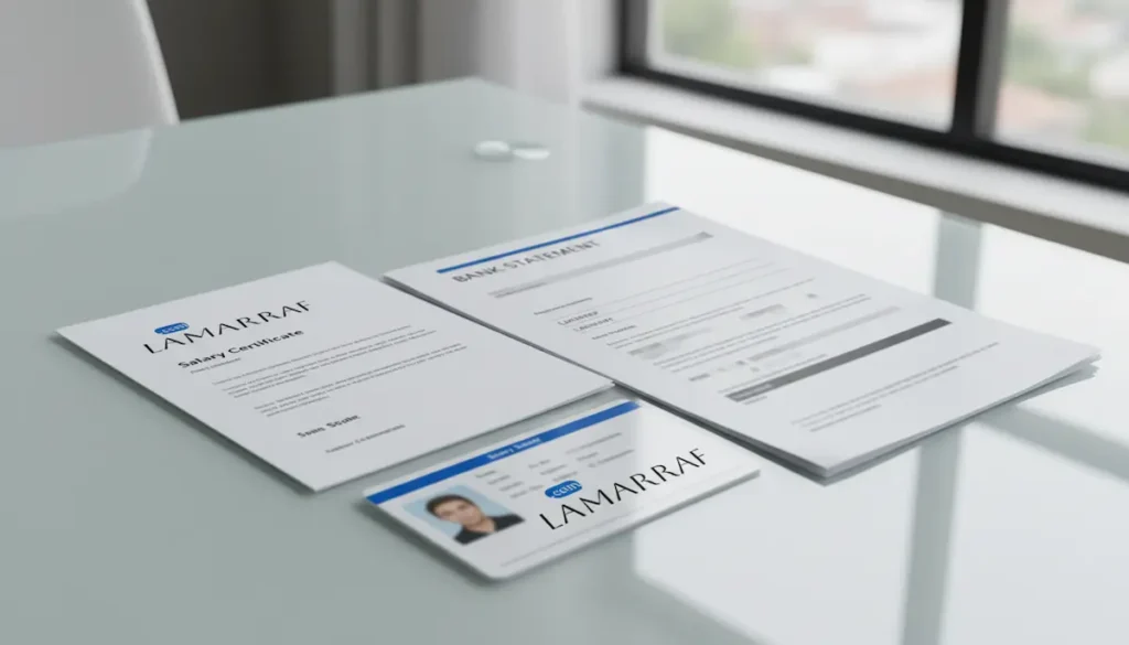 المستندات الأساسية المطلوبة لموظفي القطاع الخاص عند التقديم للحصول على قرض شخصي.