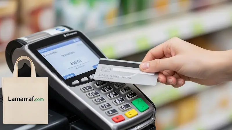  استخدام البطاقة الائتمانية لشراء الاحتياجات اليومية كإحدى علامات التعثر المالي.