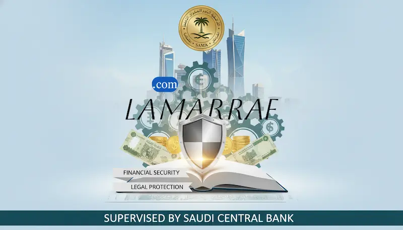 الأمان المالي والقانوني الناتج عن التعامل مع شركات تمويل تخضع لرقابة البنك المركزي السعودي.