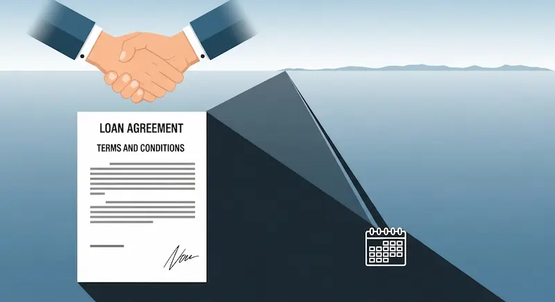 توضيح لمخاطر توحيد الديون المحتملة، مثل تمديد فترة السداد وما يترتب عليه من زيادة في التكلفة الكلية.