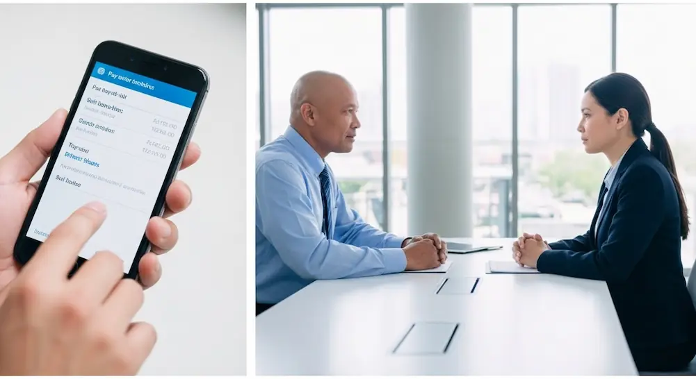 طرق التعامل المتباينة مع التعثر المالي (التفاوض) والمتأخرات البسيطة (السداد الفوري).