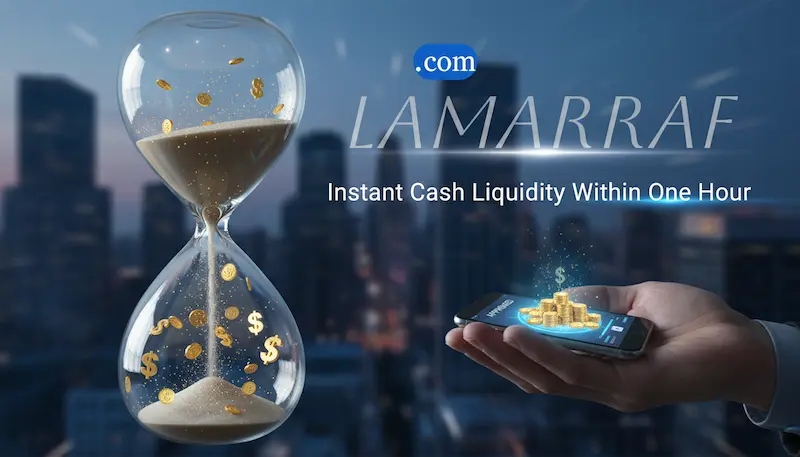 مفهوم التمويل الفوري: عملية الحصول على السيولة النقدية في غضون ساعة واحدة.