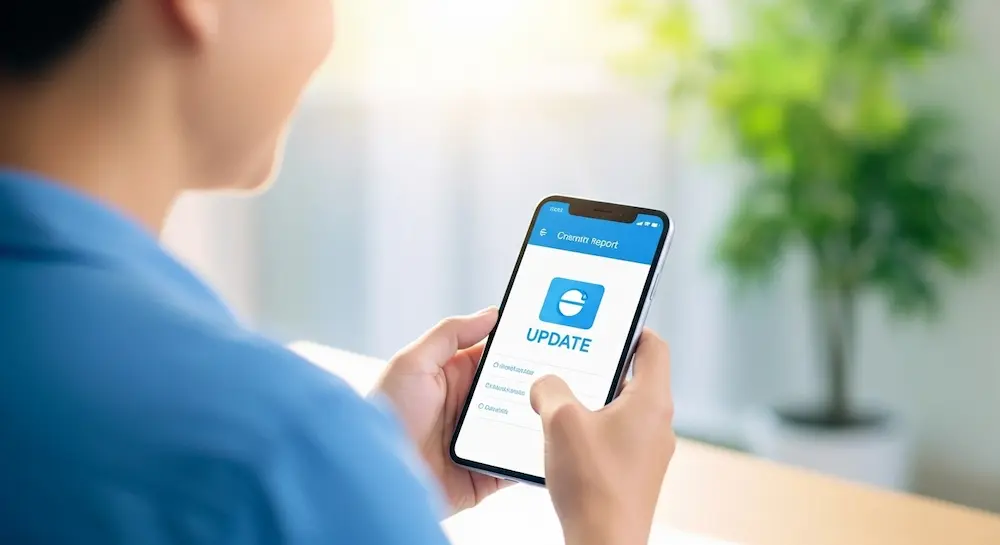 مراجعة التقرير الائتماني الشخصي عبر تطبيق سمة والتحقق من صحة البيانات بعد السداد.