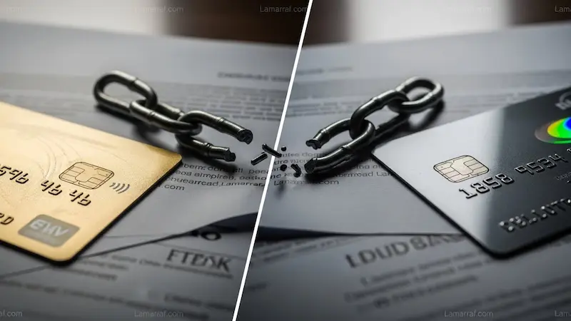  فك الارتباط المالي والديون المشتركة بعد الانفصال.